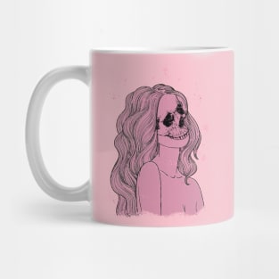 Girl Beauty Skull Mug